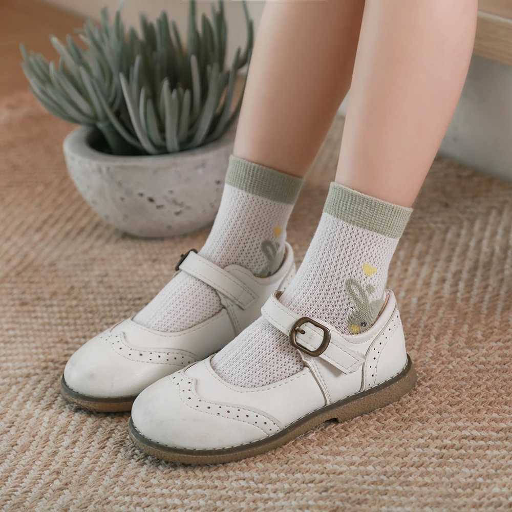 5Pairslot Summer Spring Baby Socks Cotton Animal Cartoon Cute Kids Socks Mesh Thin Lovely Colorful Socks J251024