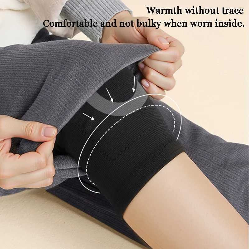 Winter Soft Thermal Knee Braces Leg Warmers Cozy Warm Skiing Cycling Camping Runing Arthritis Tendonitis Knee Pads Leg SleevesW251024