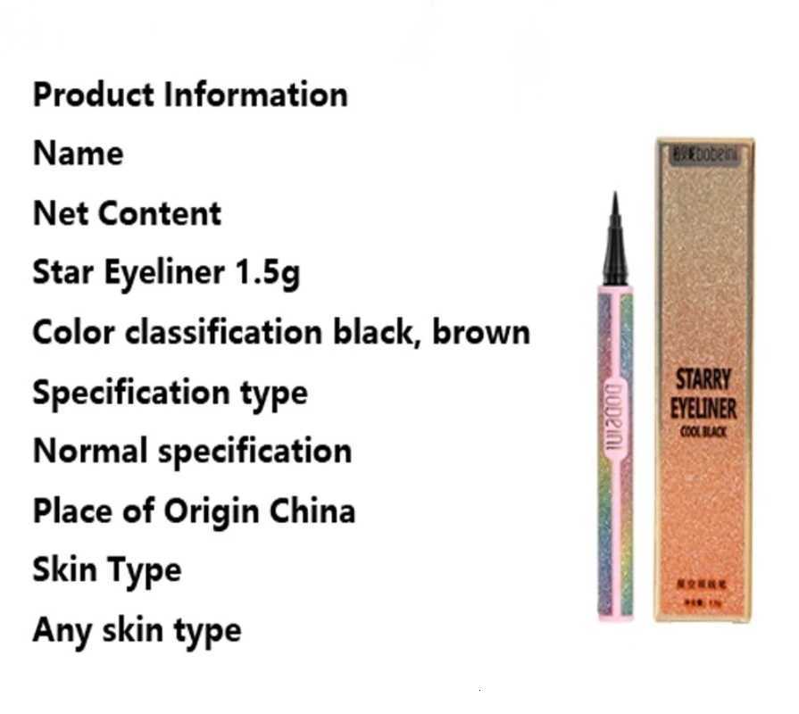 Hot Black Liquid Eyeliner Shade Brown Make Up Eye Liner Pencil Colors Eyeliner Waterproof Eye Liner Pencil Eyes Makeup ToolsL251024