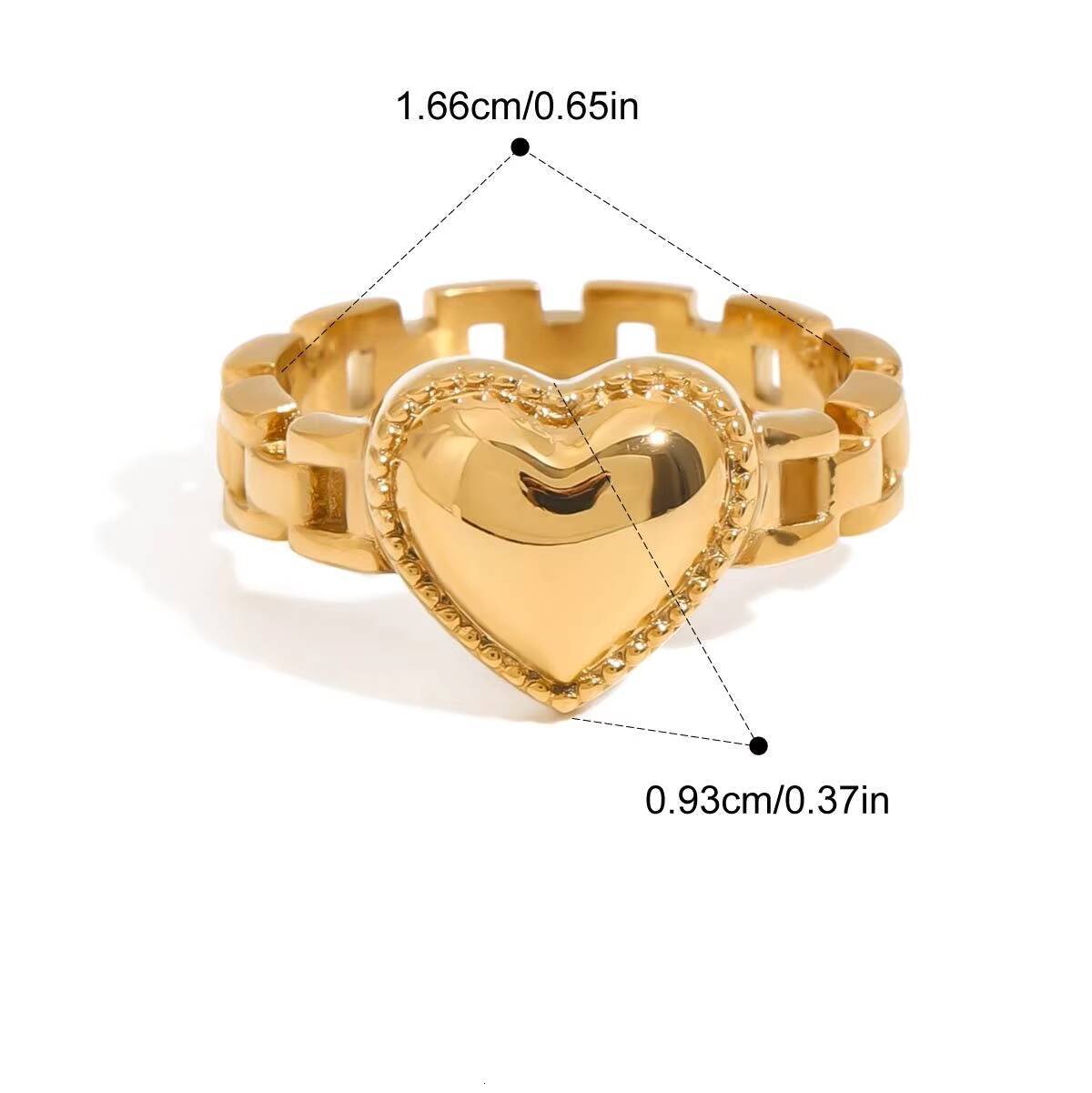 2025 Fashion Moissanite Rings Women Engagement Elegant Stainless Steel 18k Gold Watch Band Rings