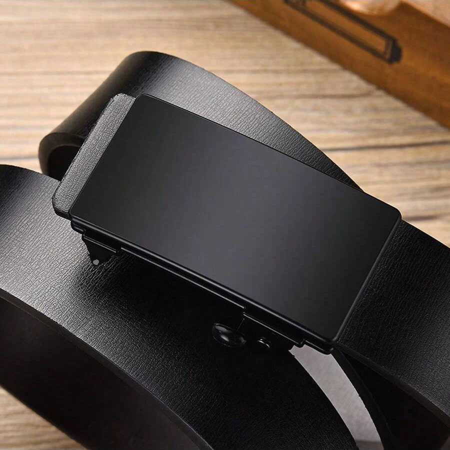 Highquality Fashion Mens Automatic Buckle Belt Simple And Versatile Business Belt Suitable For All Formal Occasions W251024