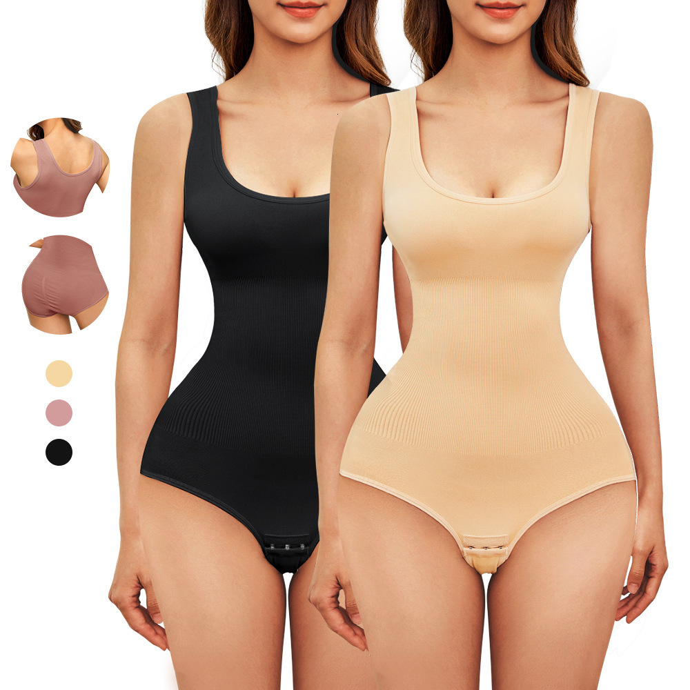 Seamless Shapewear One-piece Shapewear Women's Belly Controlling Butt Lifting Tight Shaping Underwear Slimming Clothes