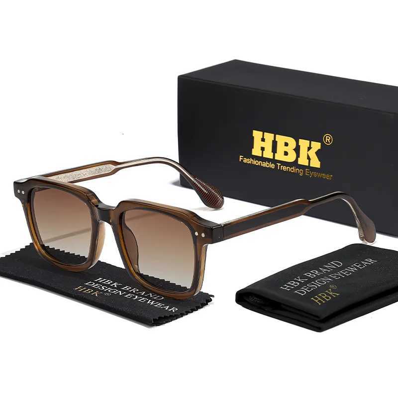 HBK New Fashion Retro Sunglasses man Large Square Frame Sun Glasses Sun Glasses Women outdoor travel party Shopping EyewearT251024