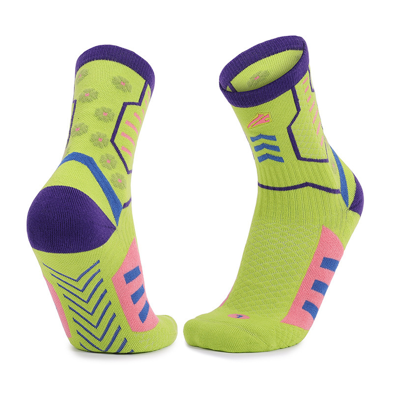 5 Pairs Minjun Adult Elite Basketball Socks Sweat-Absorbent Breathable Sports Socks Women Thickened Towel Bottom Socks