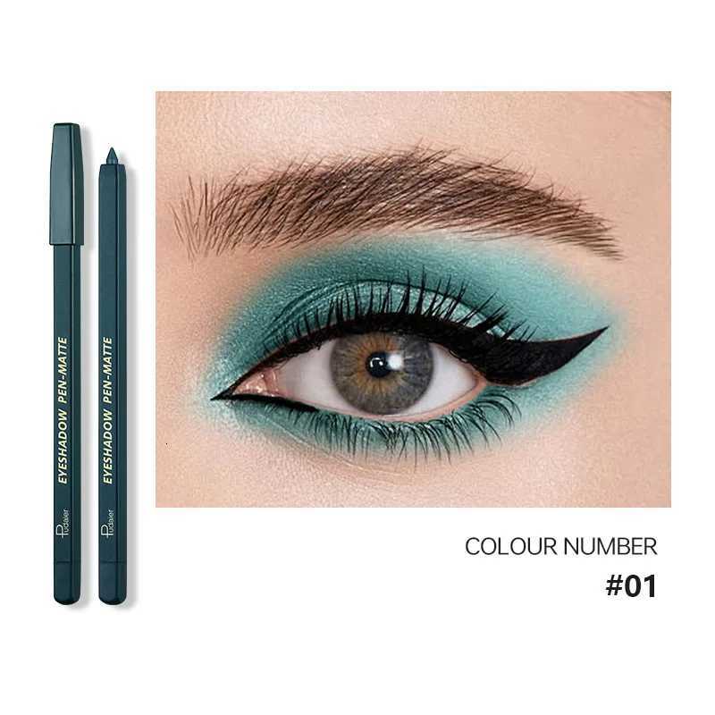 24 Color Eyeshadow Stick Matte Color Eyeshadow Pencil Pearlescent Eyeliner Gel PencilL251024