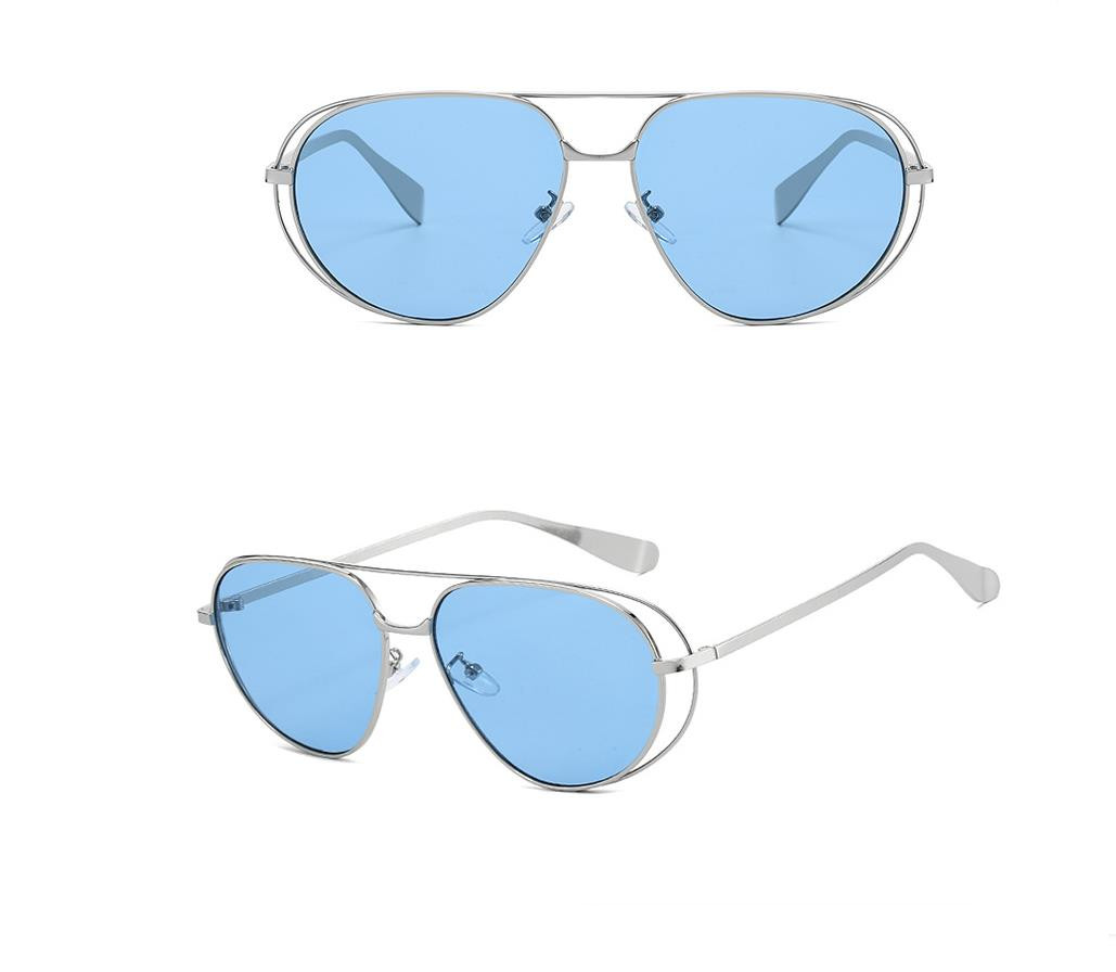 Designer Sunglasses For Women Men Oversized Sunglasses Fashion Classic Polarized Sunglasses Luxury Goggle Pilot PC Frame Oversized UV400 Eyewear K4
