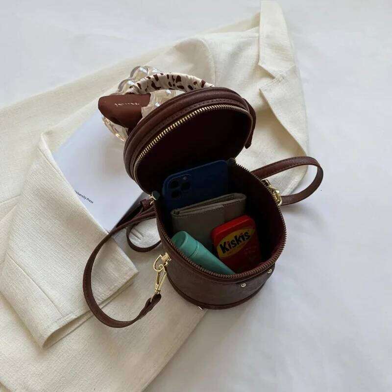 Fashion Bucket Bags For Women High Quality PU Purses And Handbags Designer Shoulder New Crossbody Bag