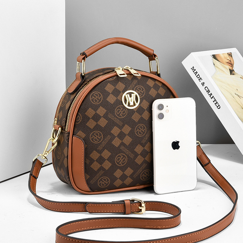 Luxury Brand Designer Bag Women's Bag 2025 New Versatile PU Fashion Single Shoulder Crossbody Bag PVC High-End Feel Ladies Handbag