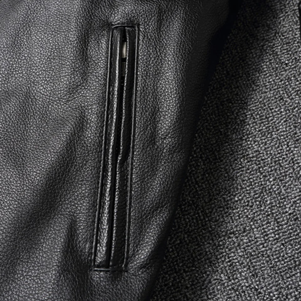 Men Imatition Leather Retro Stand Collar Jacket PunkStyle Coat Motorcycle Clothe 251023