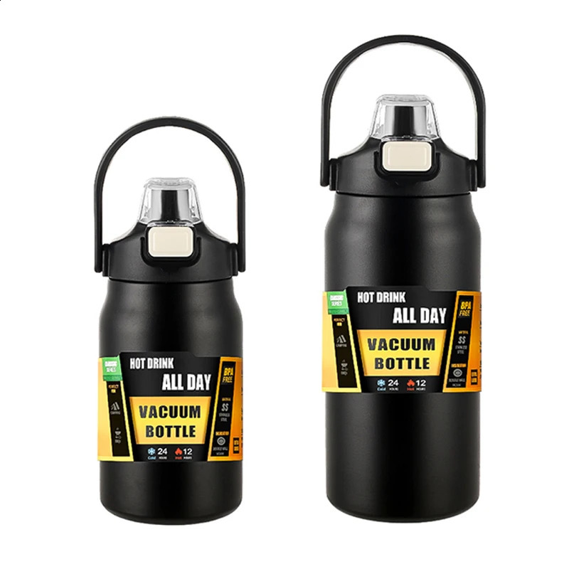 SUS304 Stainless Steel Thermos Portable Tumbler Vacuum Flasks Cold and Sports Water Bottle 251023 W260226