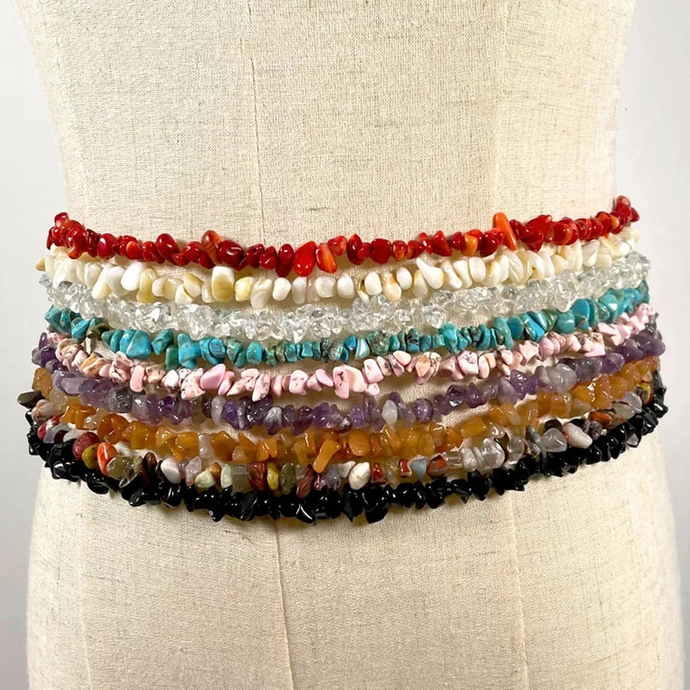 Colored Waist Chain Body Chain Boho Beach Summer Belly Chain Body Jewelry for Women 251023