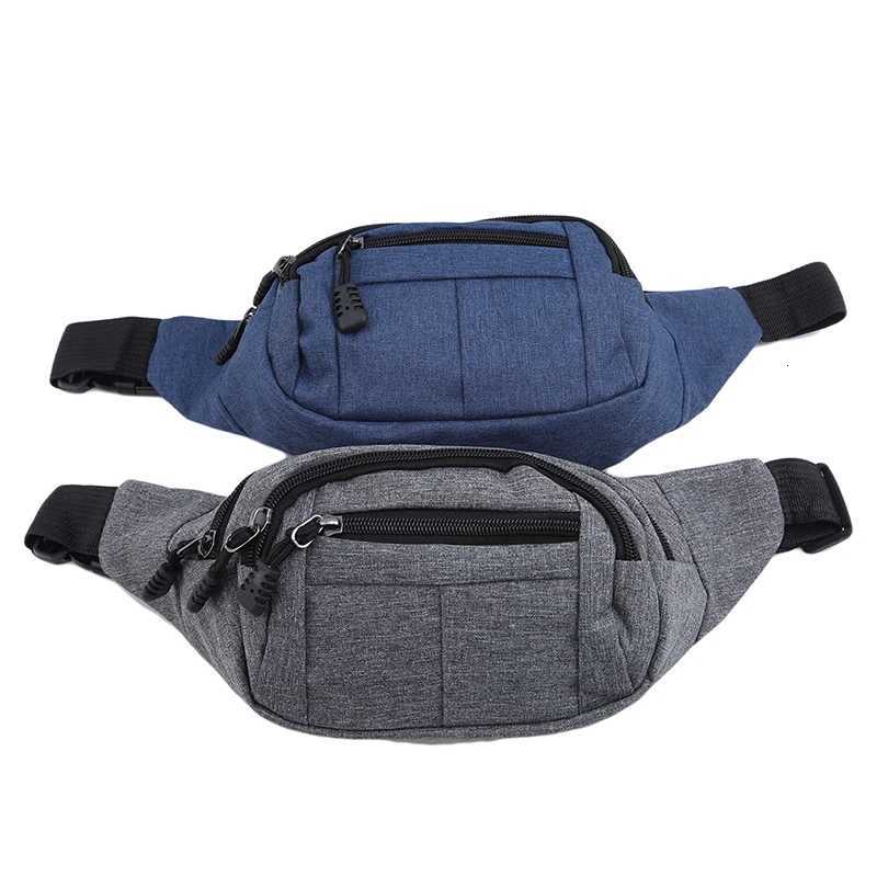 Mens Breast Package Waterproof Outdoor Sports Bag Canvas Pouch Koreanstyle Waist Bag Fanny Pouch Crossbody Male Banana BagL251024