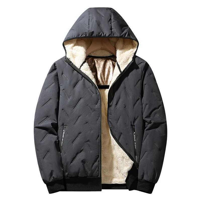 2025 Autumn and Winter Mens New Hooded Jacket Warm Highquality Comfortable SimpleFashionableCasual Cotton Jacket for Men Z251024