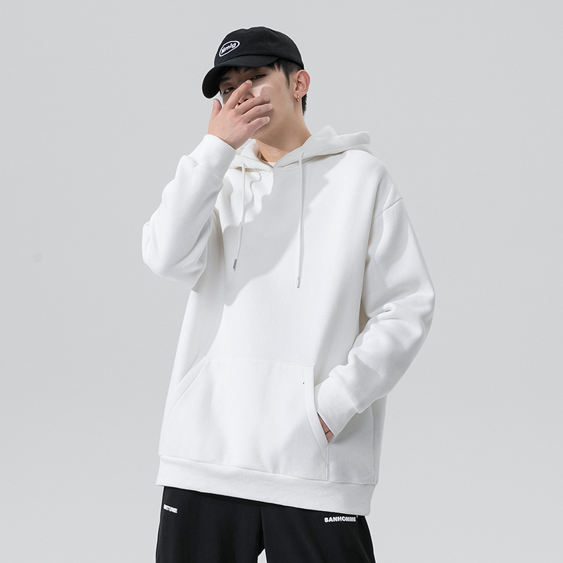 Men's Hooded Sweatshirt Hong Kong Designer Hoodie Jacket Tracksuit Men Polo Veste Coat Style Autumn Winter Fleece Lined Hoodie Men Gray Versatile