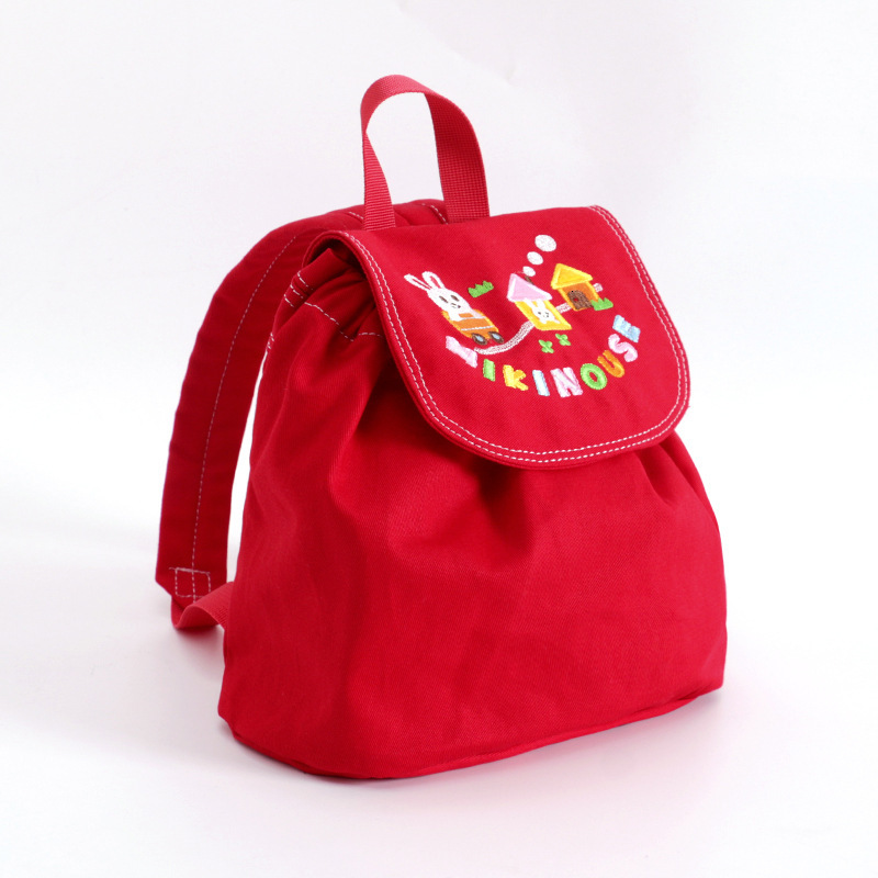 New Designer Fashion Backpack Japanese Cartoon Cute Rabbit Letter Embroidered Girl Backpack