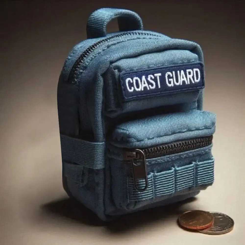 Mini Backpack Keychain Multipurpose Coin Purse Backpack Key Bag Outdoor Accessory Gift for Adults Teens Z251023