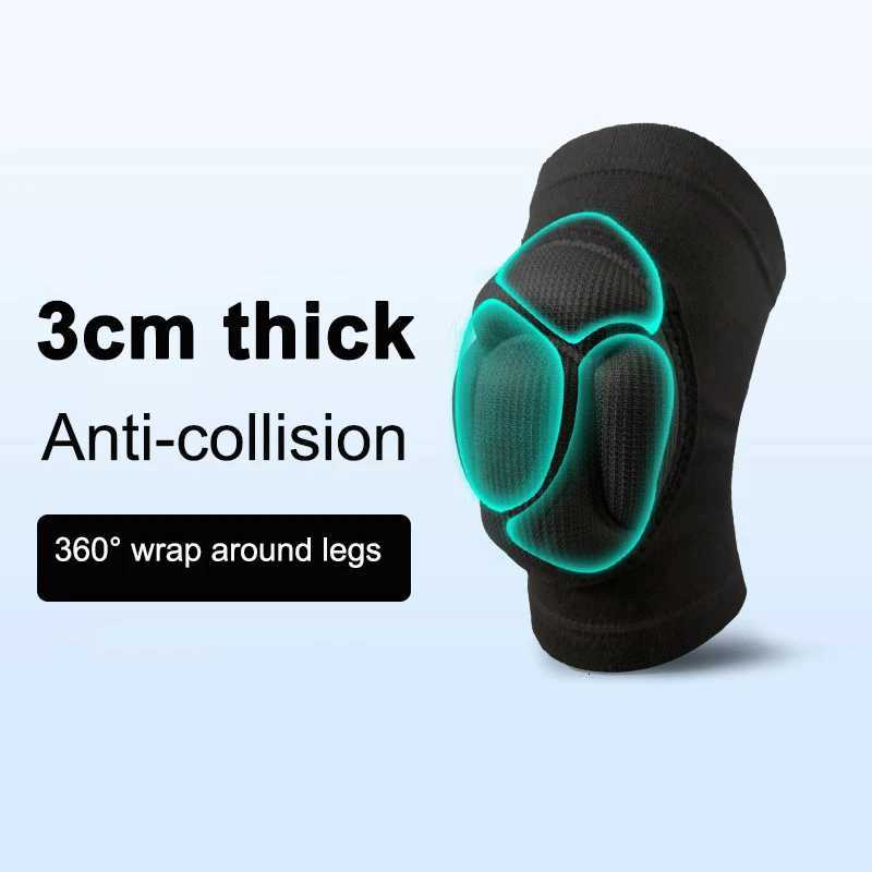 1Pair Thickened Protection Sports Kneepad Gym Support Fitness Gear Basketball Brace Protector MaleFemale Non Slip PadsW251024