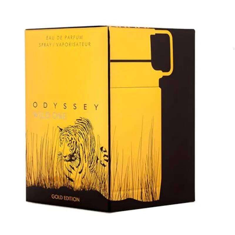 Odyssey Perfume Wild One Gold Edition By Armaf for Men 3.4 Oz EDP Spray Parfum Pour Femme