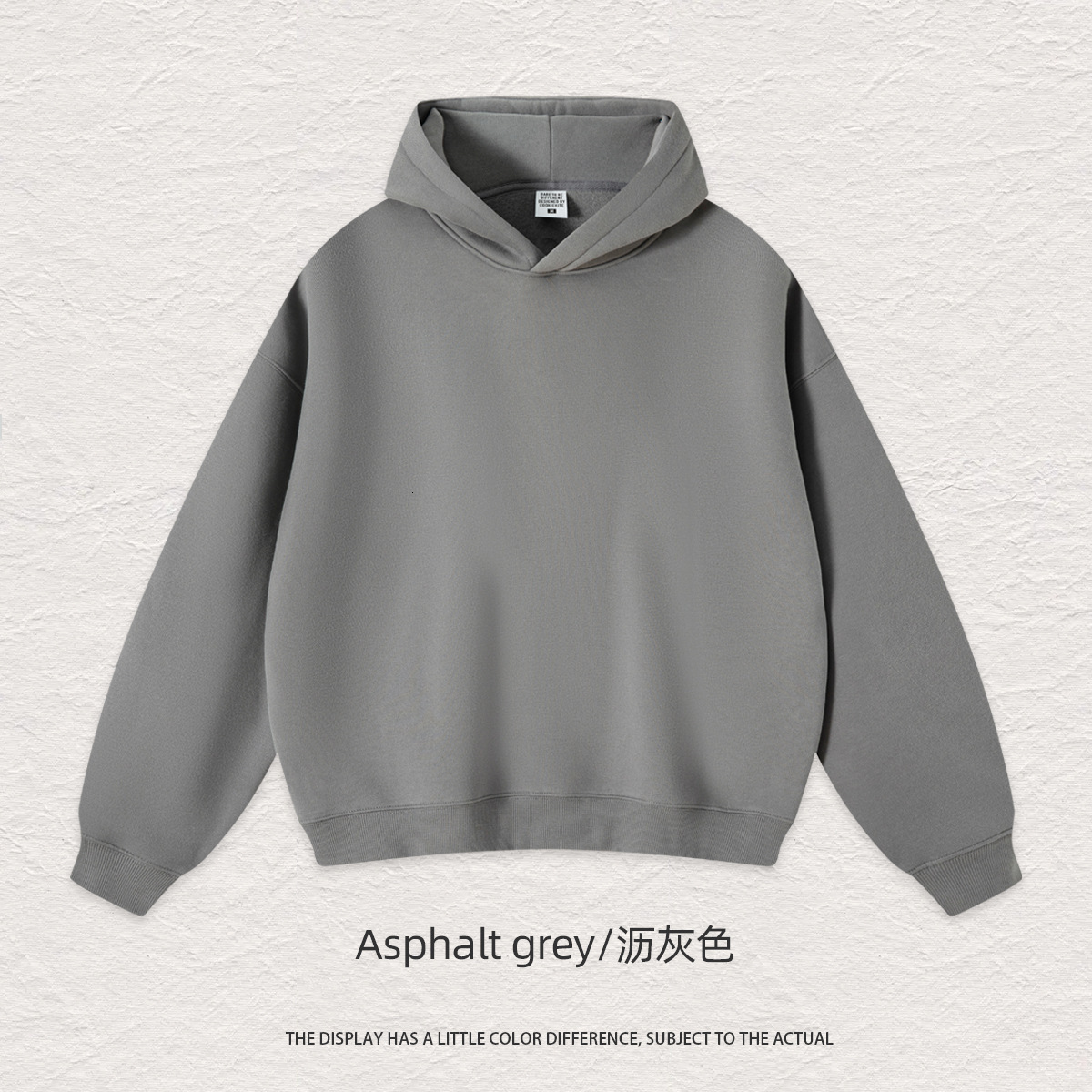 Foreign Trade Designer Hoodie Jacket Tracksuit Men Polo Veste Coat Solid Color Heavyweight Hooded Sweatshirt Unisex Youth American Style Simple Versat