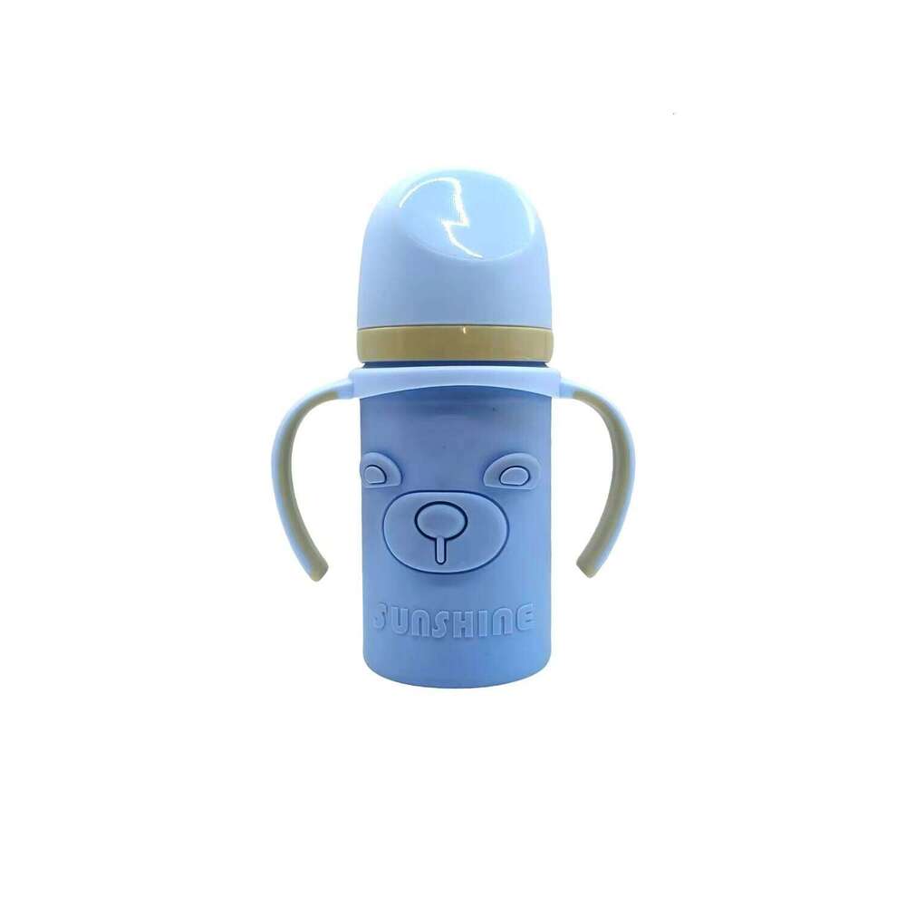 Quality High Borosilicate Glass Baby Bottle Newborn Safe Durable for Early Feeding