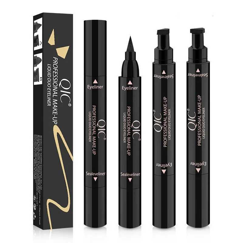 Eyeliner Stamp Liquid Eyeliner Pencil Double Headed Makeup Stamps Seal Pen Eyeliner Pencil Longlasting WaterproofL251024