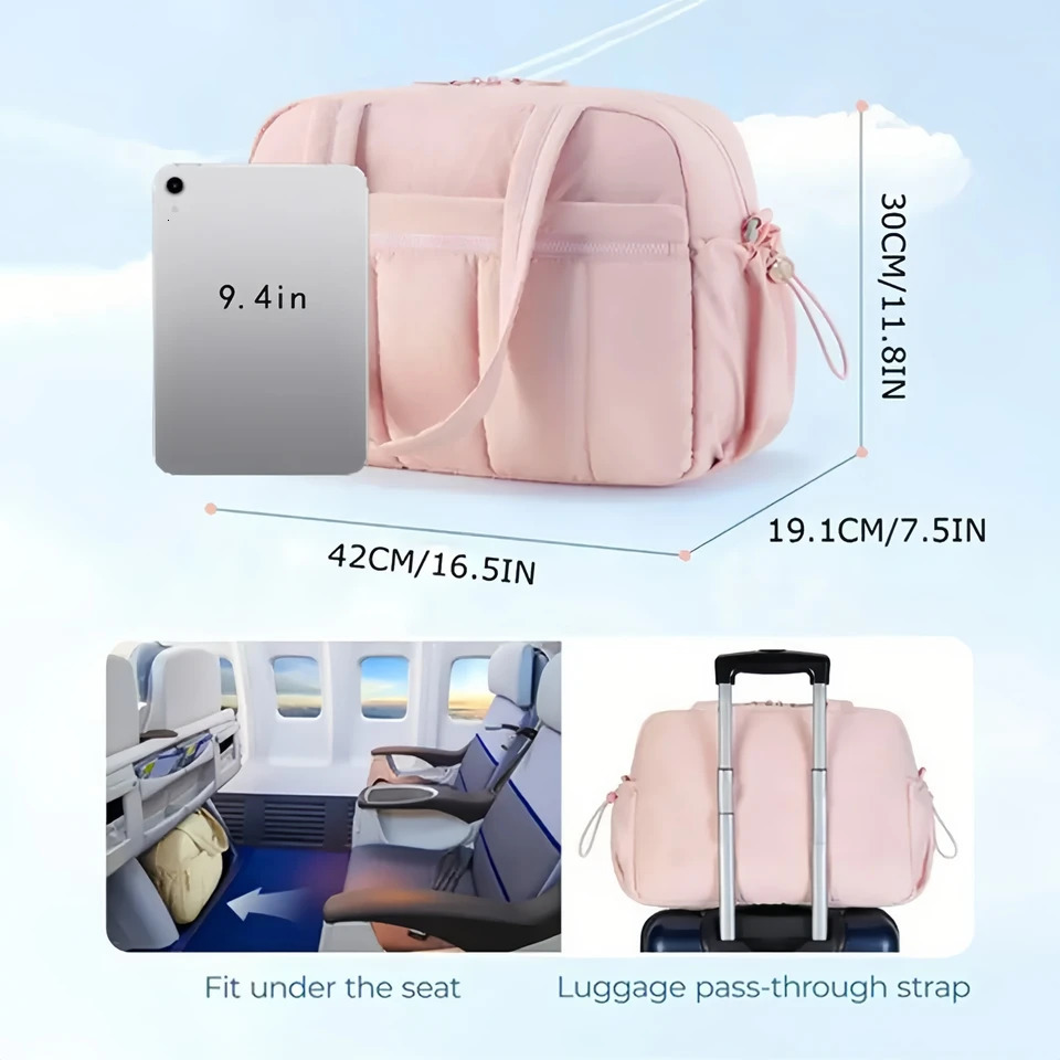 Expandable Travel Duffel Bag Stylish oversized shoe compartment portable gym bag that folds lightweight duffletan 251023