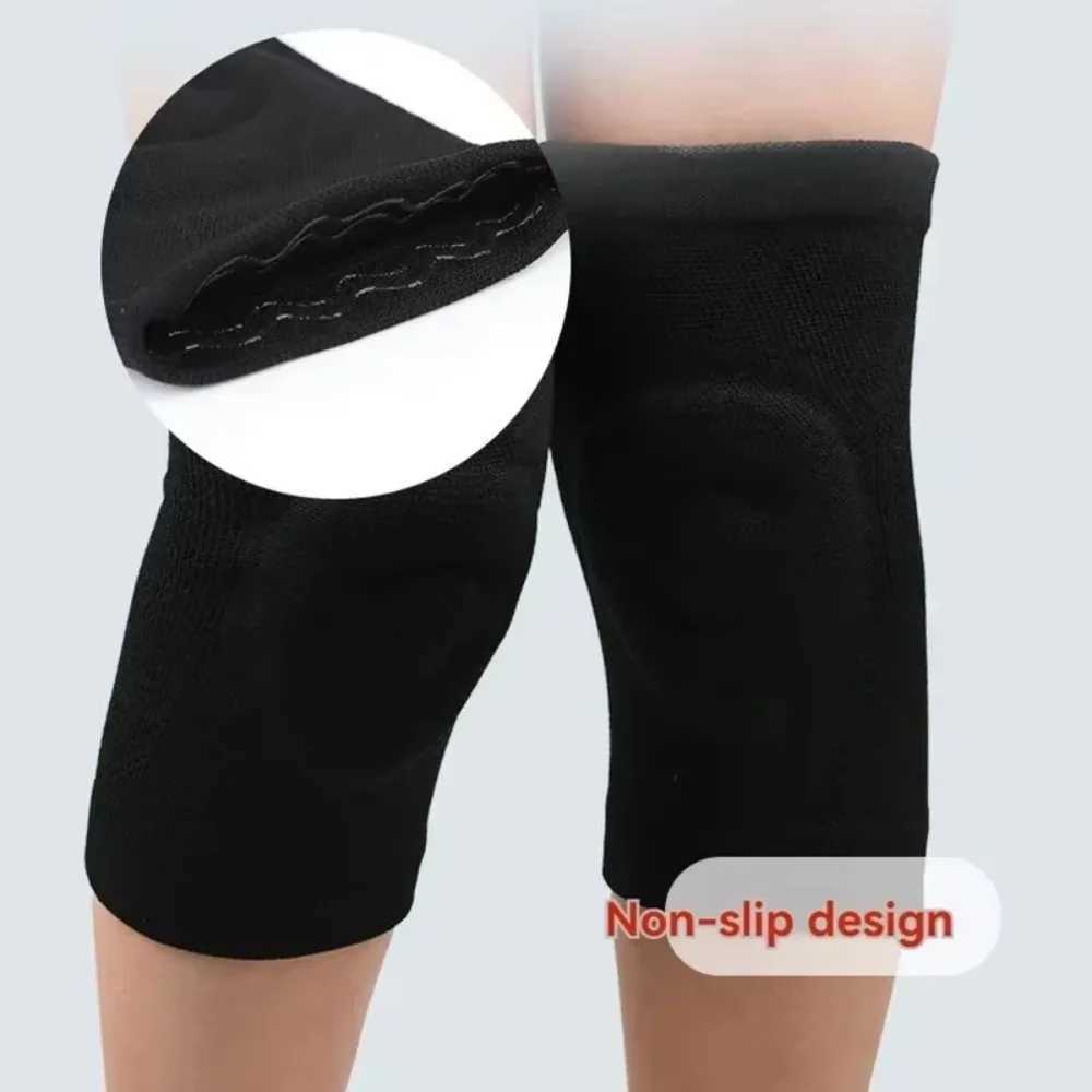 Fitness Dance Skating Silicone Knee Pads Sport Sknee Pads Basketball Pressurized Cycling Roller Skating Silicone Thin Knee PadsW251024