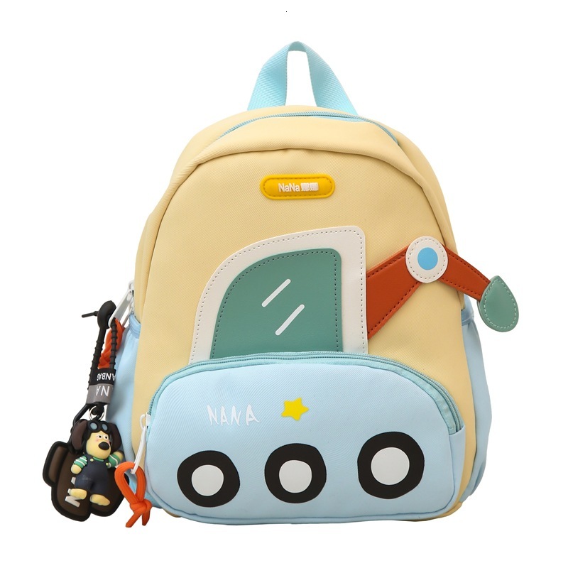 New hot selling excavator backpack designer backpack for boys and girls, cute and lightweight, reducing burden, small car, children's backpack