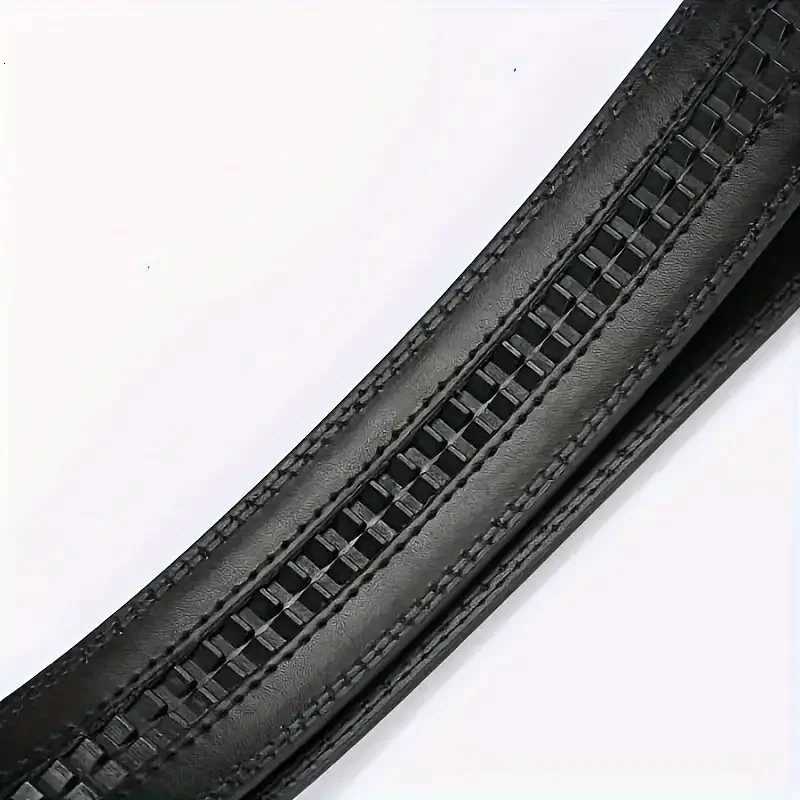 Mens Business Belt Genuine High Quality Alloy Automatic Buckle Belt Fashionable Luxury Designer Dating Party Jeans Casual W251024