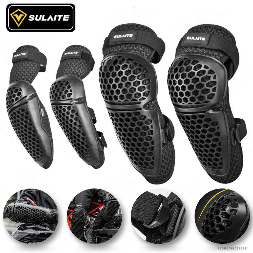 Motorcycle Knee Pads Motocross Knee Brace Mesh Motorcycle Elbow Protector Sports Knee Pads Cross Protections Downhill Knee PadsW251024