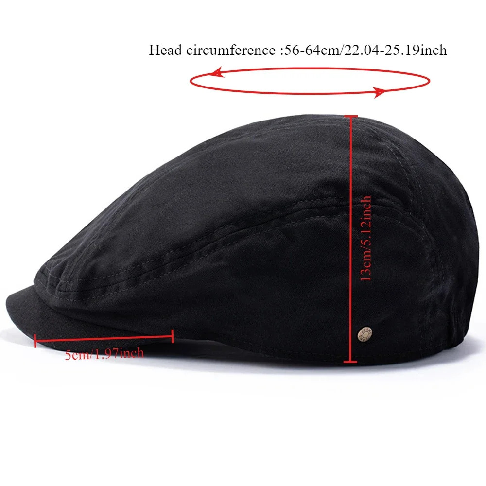 Oversize Beret Caps for Men sboy Hat Big Head 64cm Cotton Dad Flat Irish Caps Large Cabbie Hat Women Fashion Octagonal Cap 251021