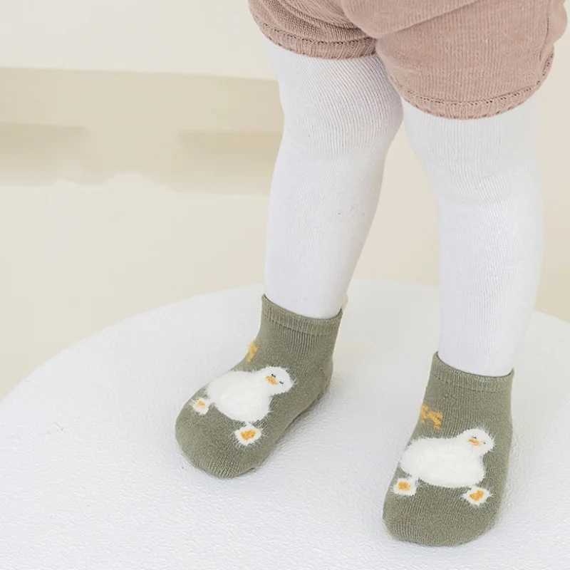 3Pairsset Kids Girls Boys Socks Anti Slip Cotton Baby Socks for Girls Boys Casual Winter Thick Warm Toddler Childrens Sock New J251024