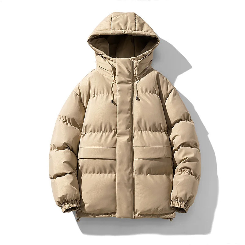 Autumn Hooded Casual Windproof Outwear Hat Parkas Winter Jacket Male Men Warm Waterproof Parkas Jacket Coat Mens 251020