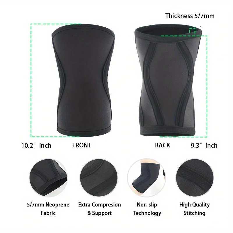 Women Men Compression Sleeve Knee Support Workout Sports Brace for Meniscus Tear ACL Arthritis Pain Relief 1pcs Knee PadsW251024