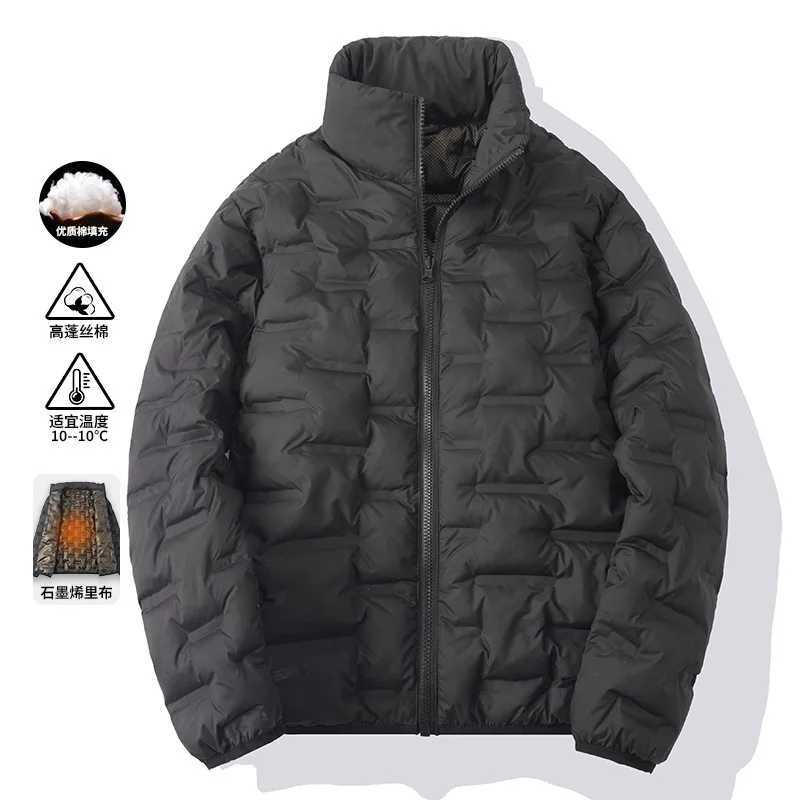 2025 New Style Casual AutumnWinter Mens Soft Cotton Jacket Same Style for Men and Women Warm Cotton Coat Z251024