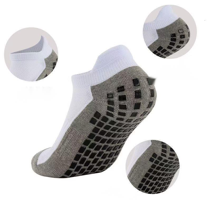 5 Pairs Quick-Dry, Invisible, Non-Slip, Antibacterial, Sweat-Absorbent, Odor-Resistant Football Socks Sports Socks Wear-Resistant Sports Basketball