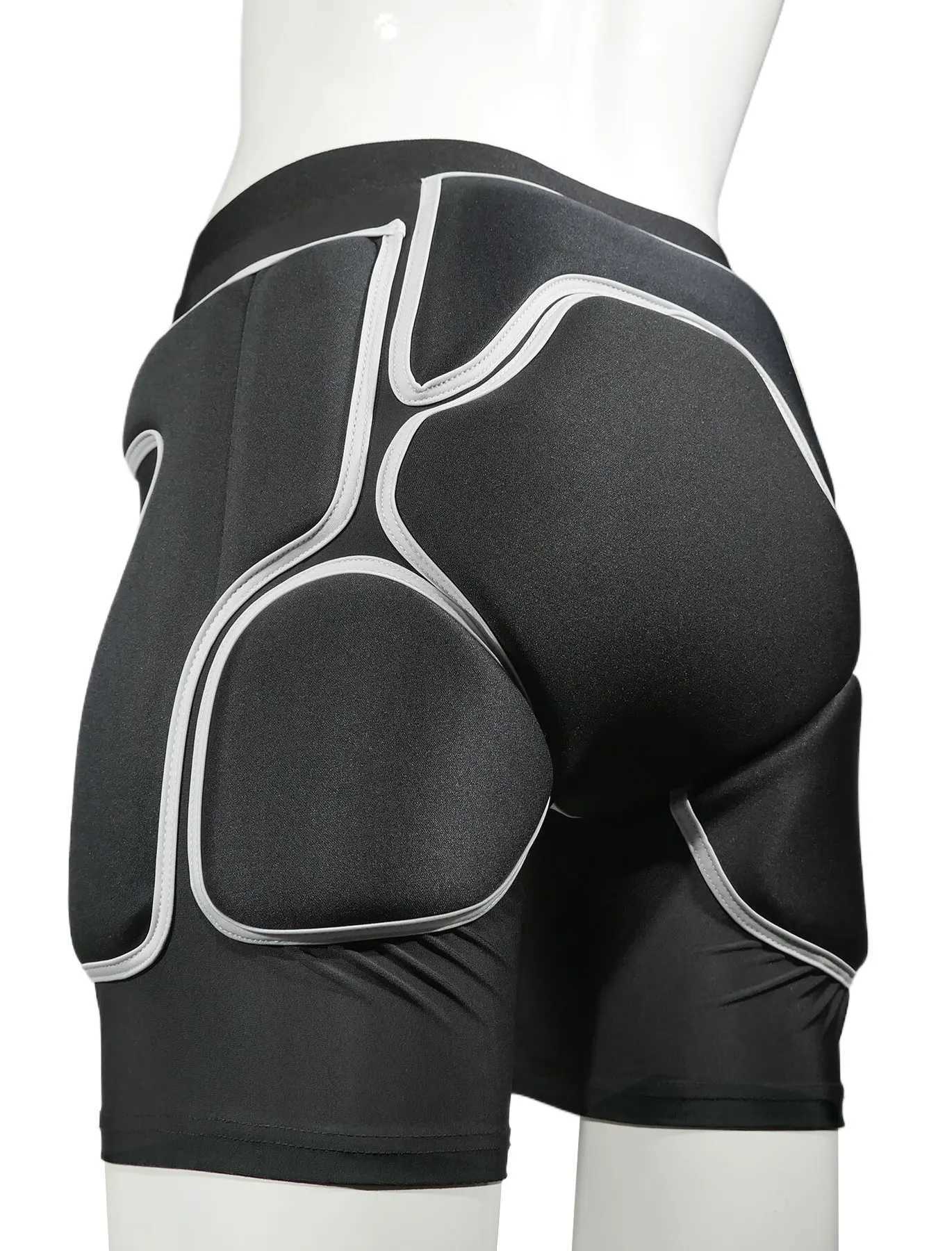 AVIVOR Protective Padded Shorts for SnowboardSkate and SkiFull Protection for HipButt and TailboneW251024