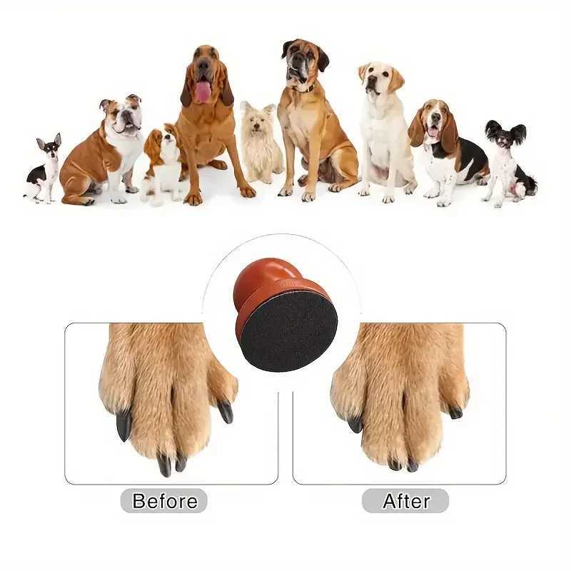 Dog Nail File Manual Wooden Pet Grooming Dogs Scratching Board Grinding Claw Pet Claw Care for Puppy Nail Care Outdoor Indoor Z20251024