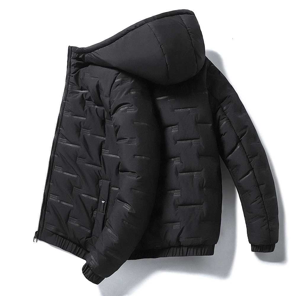Winter Mens White Duck Down Jacket Warm Hooded Thick Slim Fit Puffer Jacket Coat Male Casual High Quality Overcoat Thermal Z251024