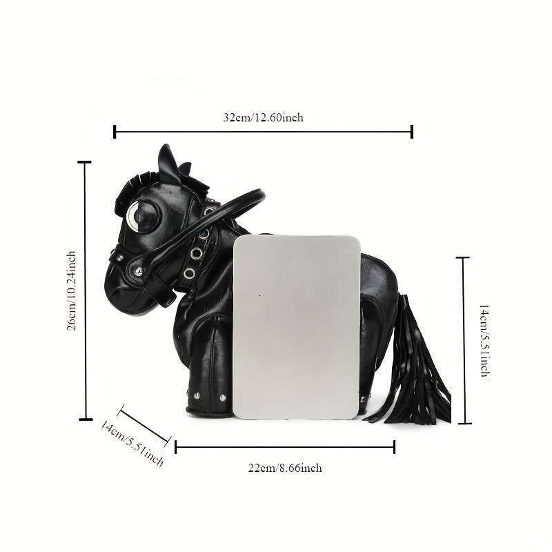 Wo 'S Fashion Pony Personality Creative Cute Style Shoulder Handbag