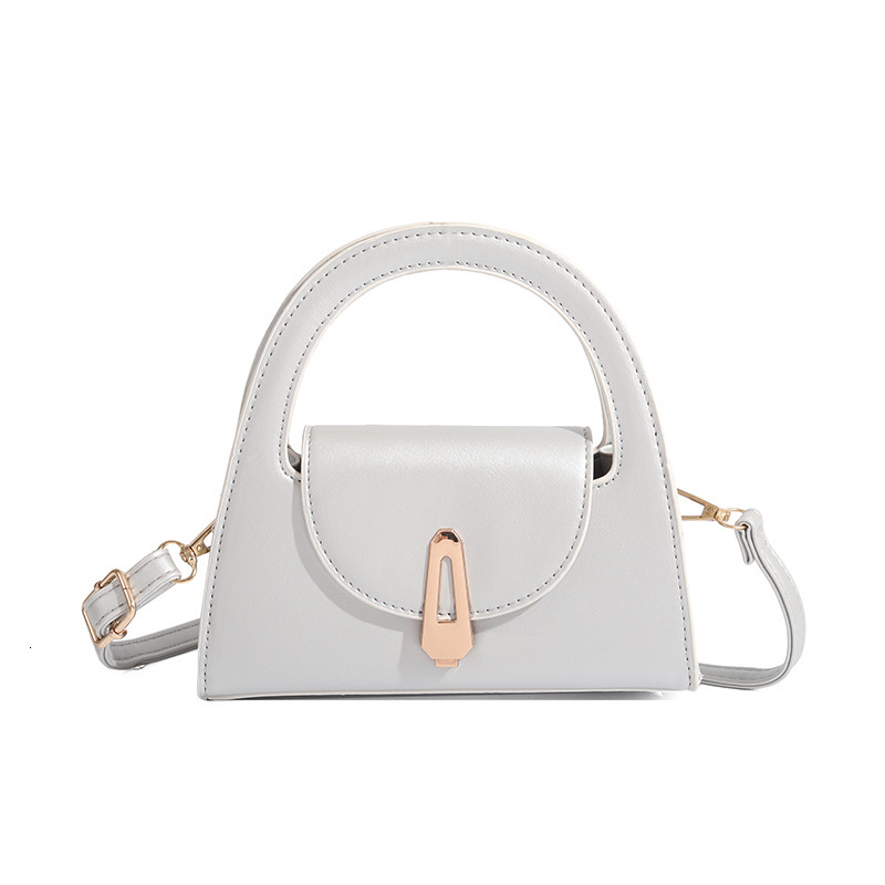 Luxury Brand Designer Bag Niche High-End Handbag For Women 2023 New Semi-Circular Shoulder Bag Versatile Commuter Lock Crossbody Bag Trend