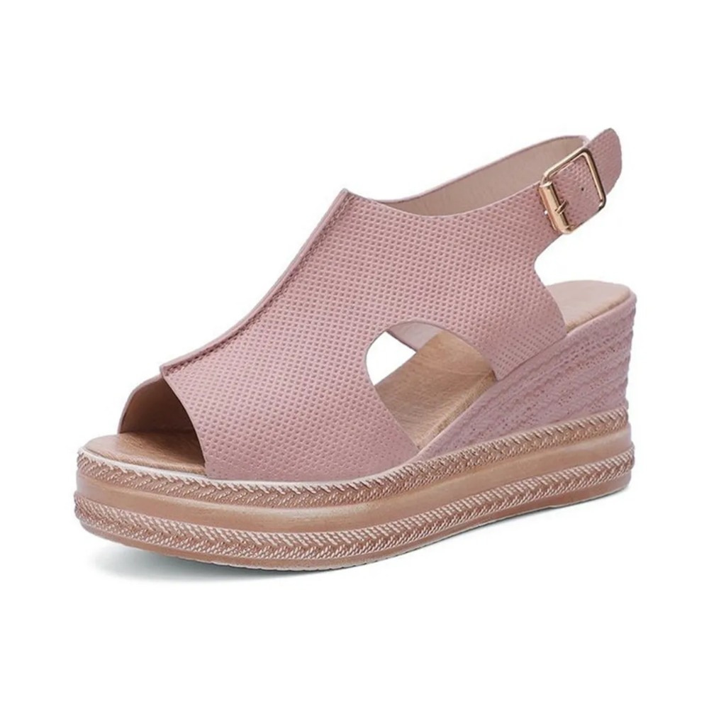 Summer-Friendly Ladies' Platform Sandals with Elegant Design & Comfortable Fit