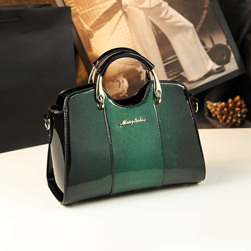 Fashion Top Handle Satchel Bag, Trendy Wo 'S Casual Handbag, Handbag & Purse