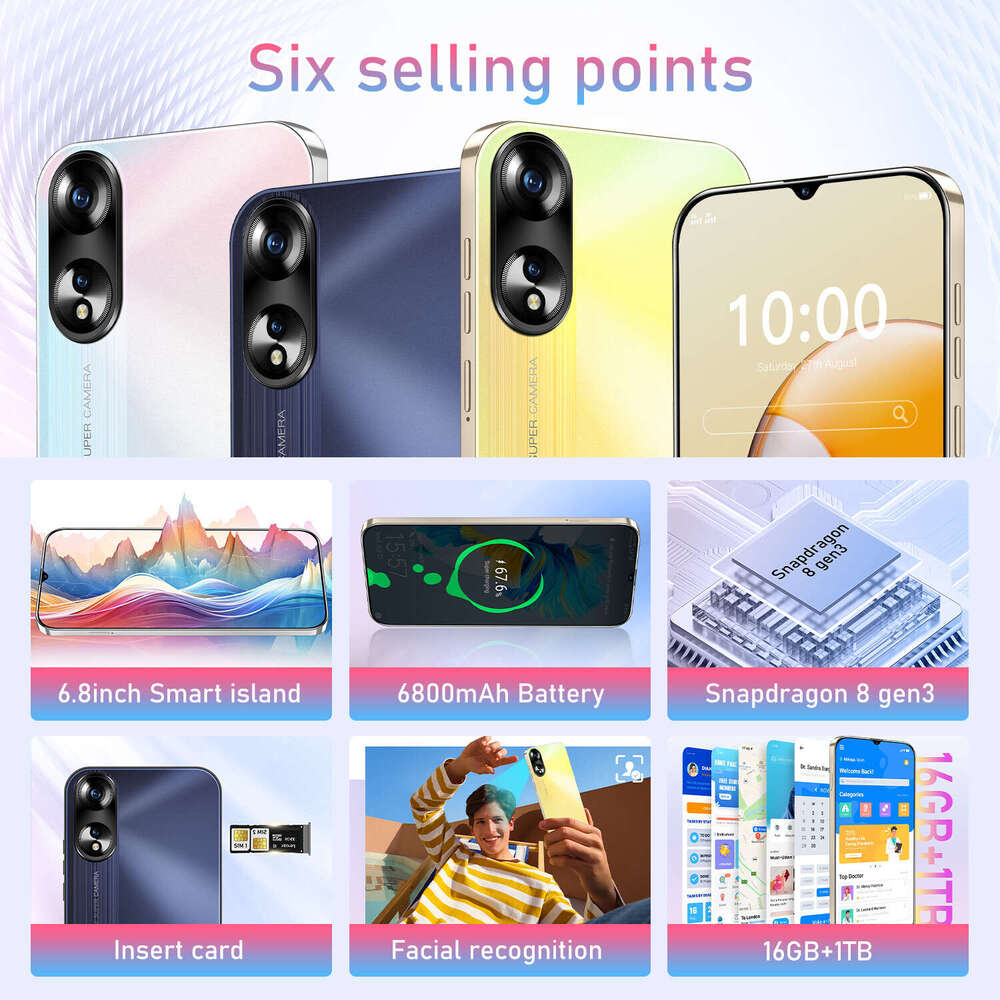 Mobile A New Model Inch Incell Screen True G All Network Compatible In One Device Android Phone