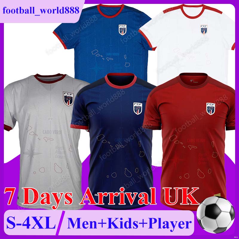 2025 Cape Verde 23 24 Soccer Jerseys LIVRAMENTO SEMEDO MONTEIRO BORGES Football Shirts CABRAL ARCANJO Y.SEMEDO football kits HERI STOPIRA Men Kids Kit Socks Sets