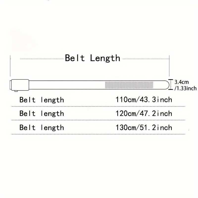 Mens Woven Belt Nylon Material Breathable Automatic Buckle Belt For Men Outdoor Sports And Leisure Strap Fashion Jeans Belt W251024