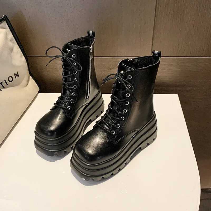 Style Fashionablecomfortable Short Boots for Heighteningslimming Thicksoled Womens Boots 9 Cm Catwalk Knight Boots for Women W251024