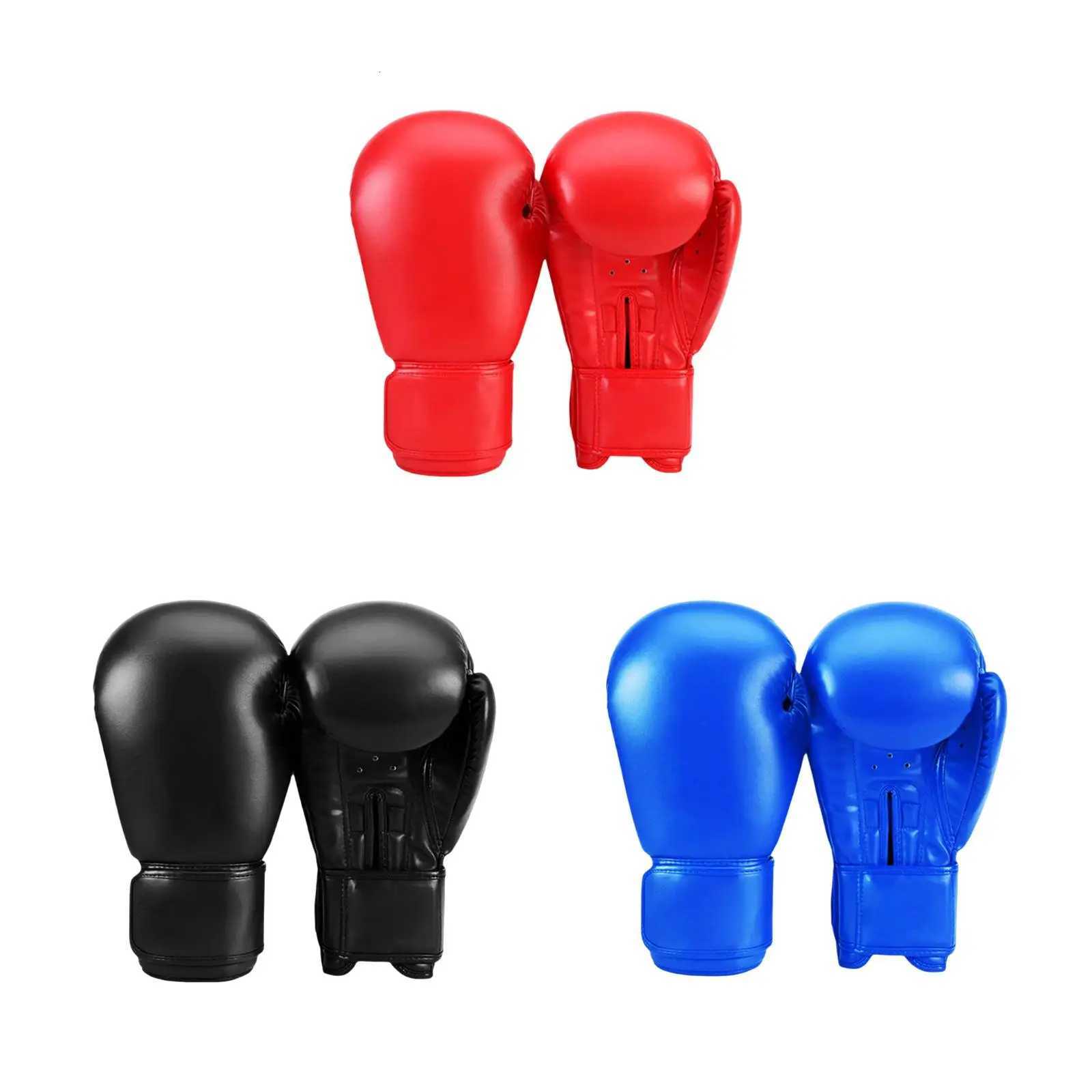 Adult Boxing Gloves Ventilation PU Leather Punching Bag Focus Mitts for Taekwondo Sparring Fitness Muay Thai Fighting Sports Y251023