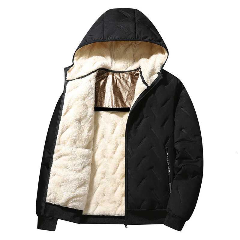 2025 Autumn and Winter Mens New Hooded Jacket Warm Highquality Comfortable SimpleFashionableCasual Cotton Jacket for Men Z251024
