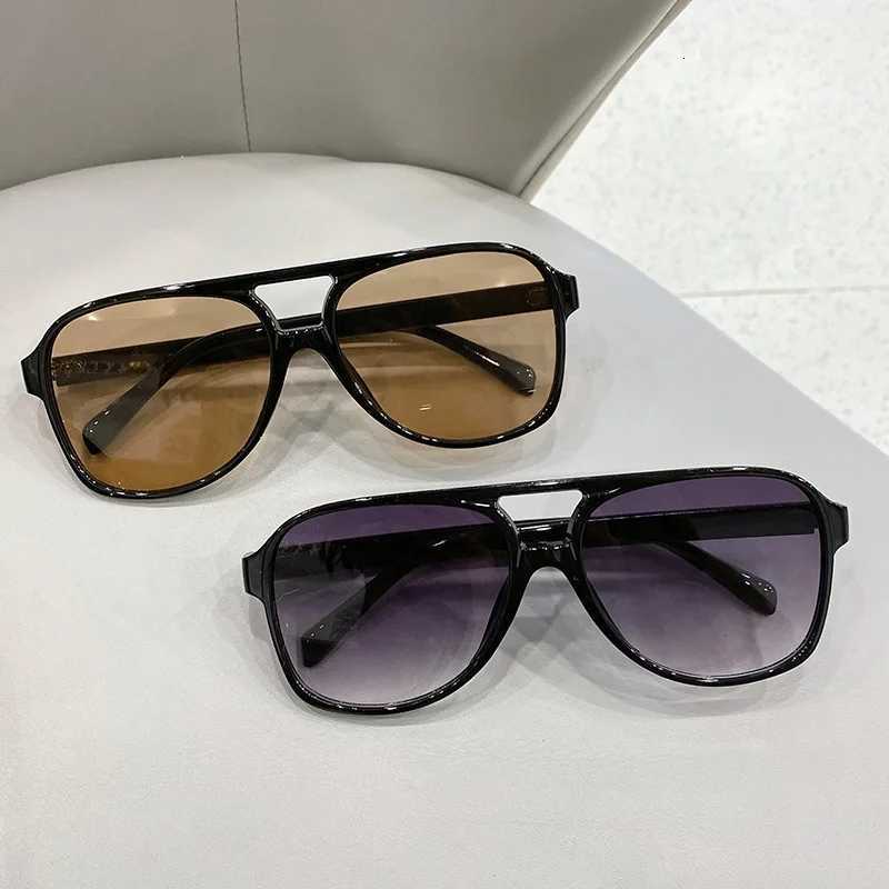 Big Frame Luxury Brand Designer Sunglasses Women For Men Fashion Vintage Trending Square Oversized Sun Glasses Punk Shades UV400T251024